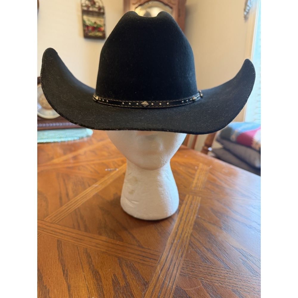 Justin Wool Cowboy Hat Size: 6 7/8